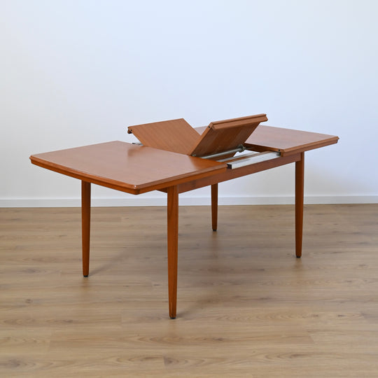 Mid Century Teak Extendable Dining Table by Chiswell