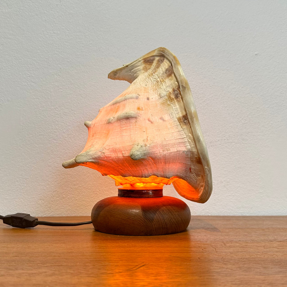 Vintage Retro Shell Conch Table Lamp