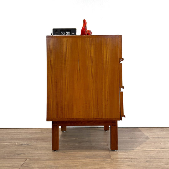 Mid Century Teak Bedside Table Drawers Dresser by Parker