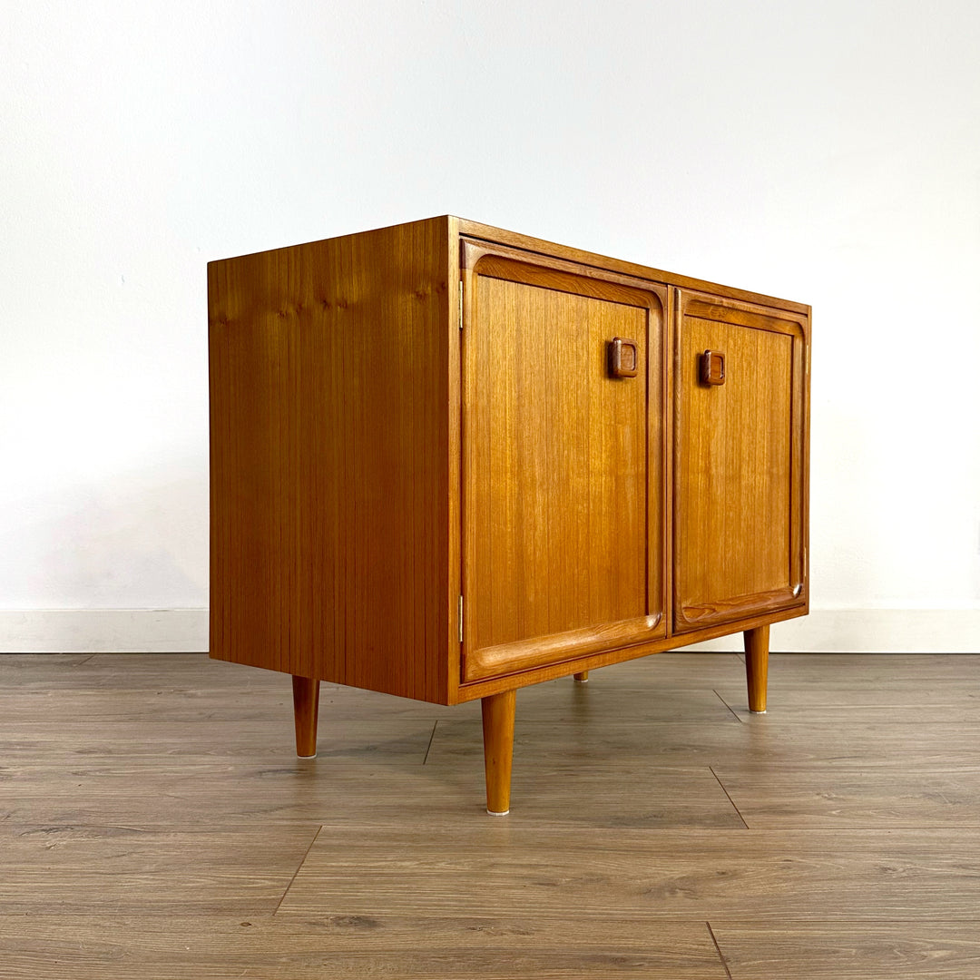 Mid Century Teak Parker Record Cabinet Sideboard