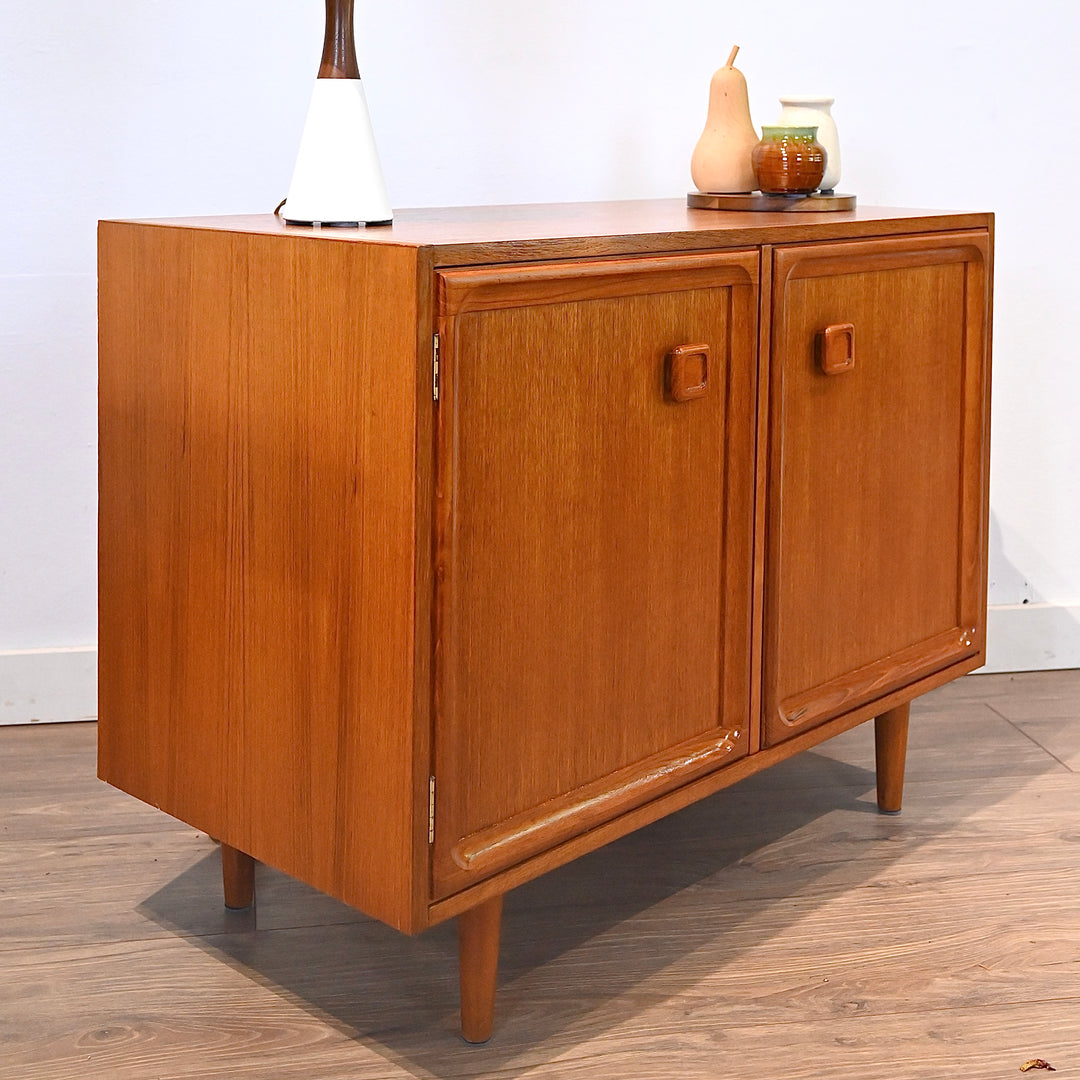 Mid Century Teak Parker Sideboard LP Record Cabinet