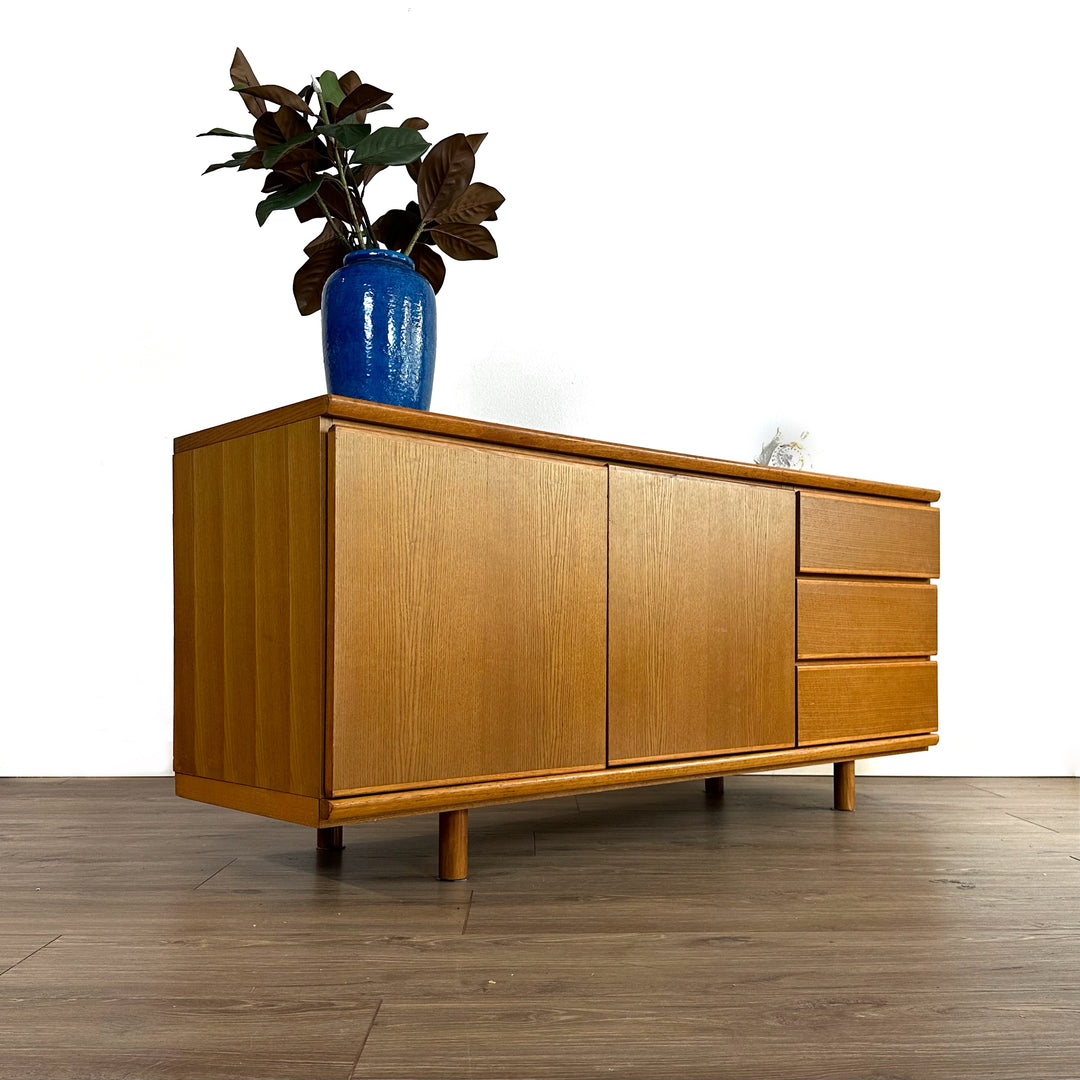 Mid Century Parker Teak Minimalist Sideboard TV Unit