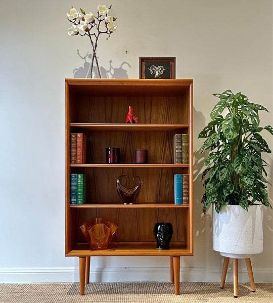 Mid Century Teak Bookshelf Bookcase Storage Shelving by Chiswell