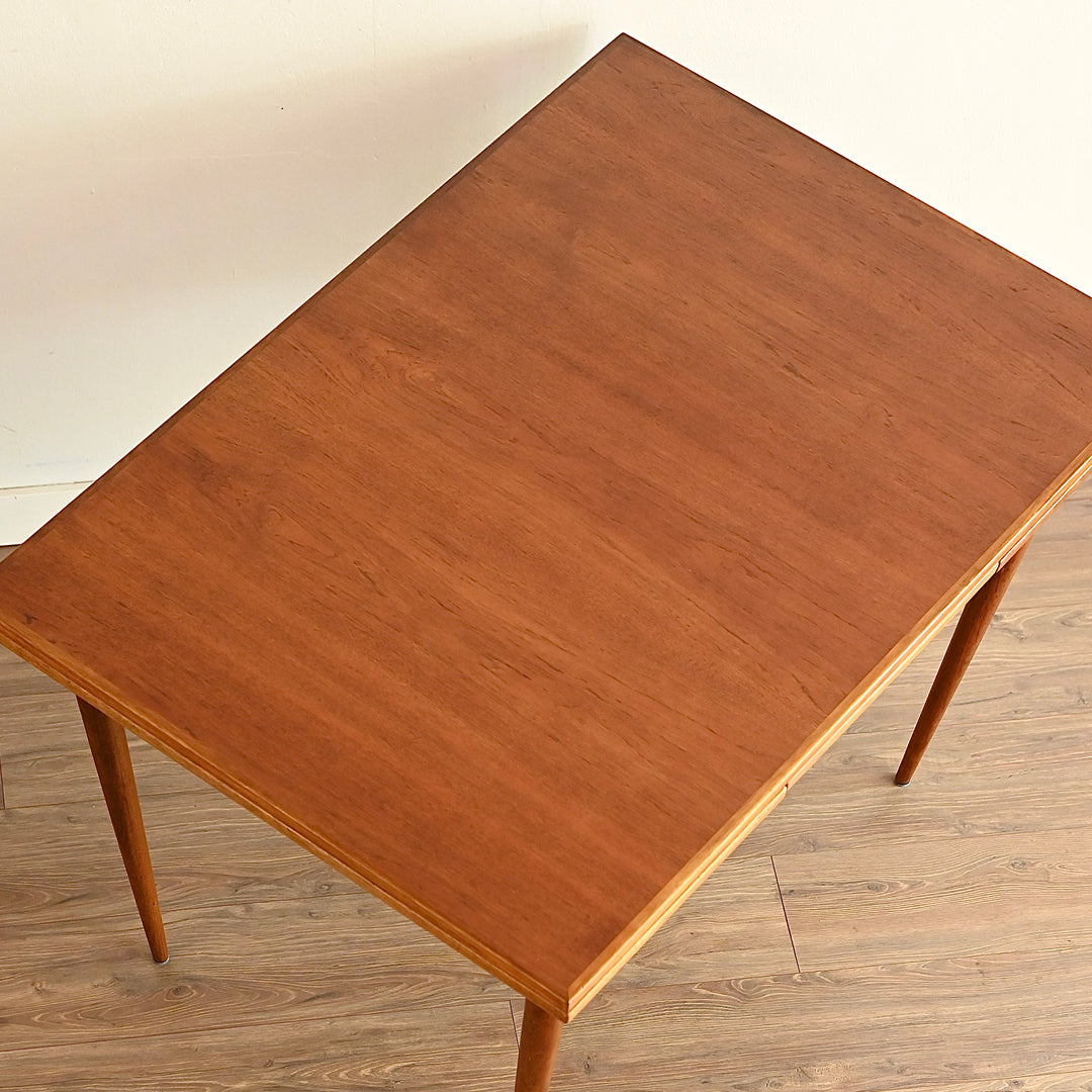 Parker Mid Century Teak Nordic Extendable Dining Table