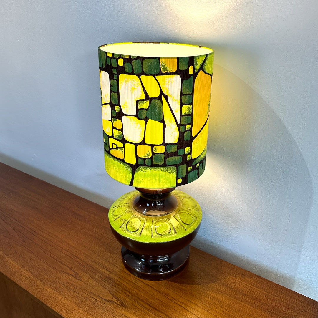 Retro 1970s Table Lamp