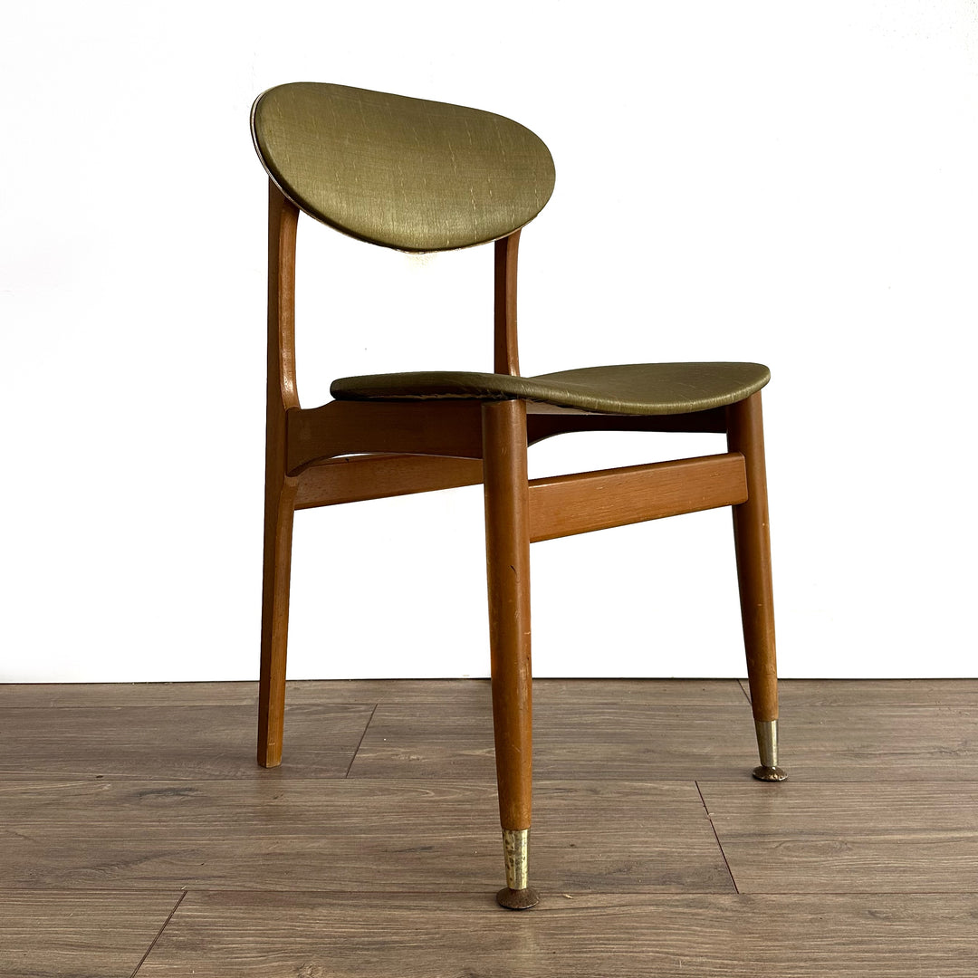 4x Mid Century Teak Dining Chairs by Elite