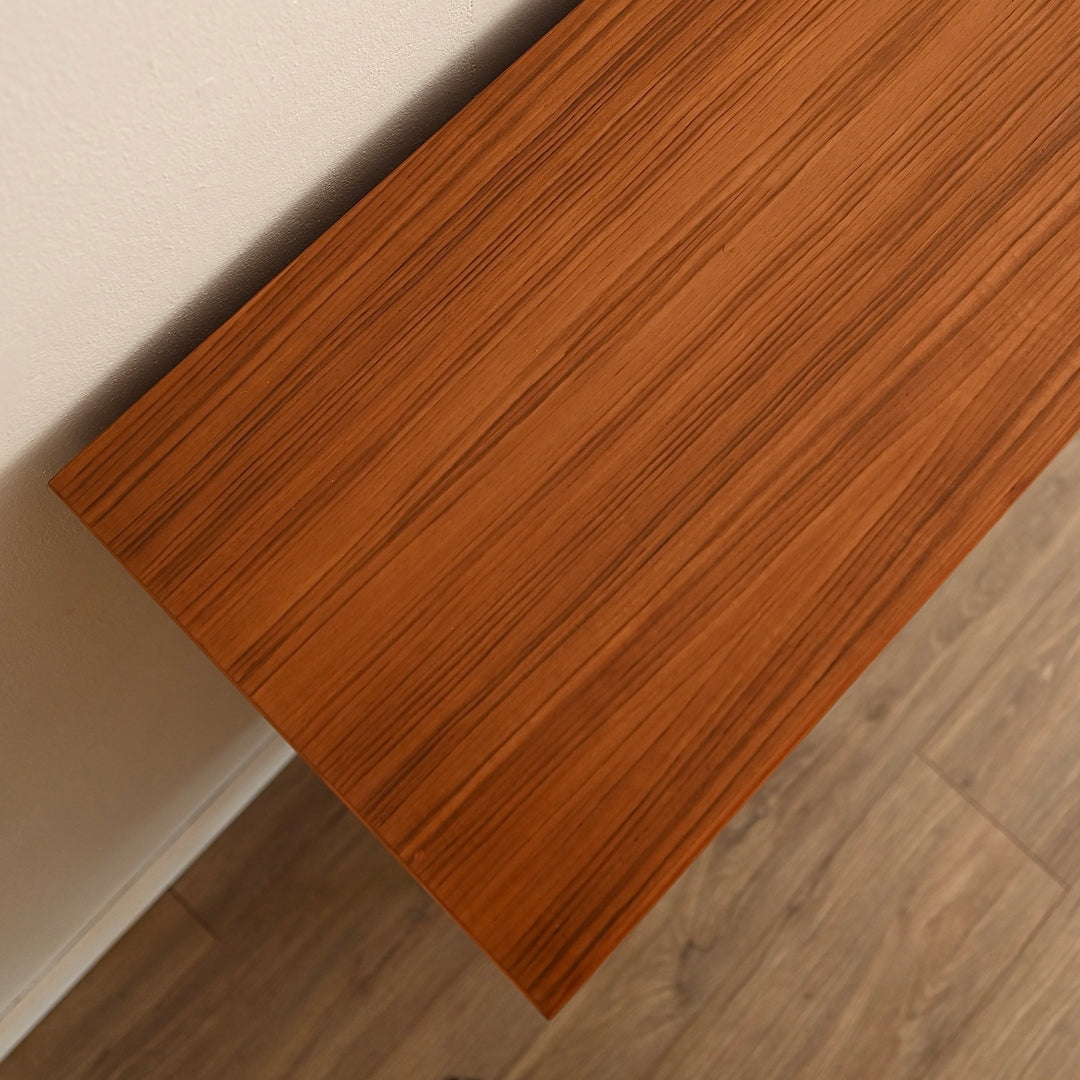 Mid Century Teak Sideboard Display Cabinet Credenza by Chiswell