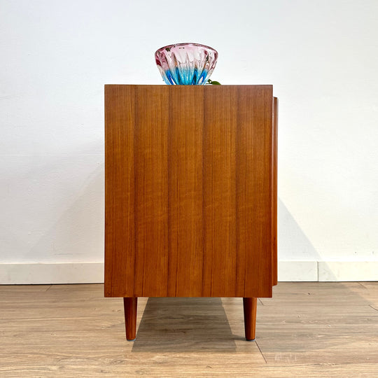 Mid Century Teak Sideboard LP Record Cabinet by Chiswell