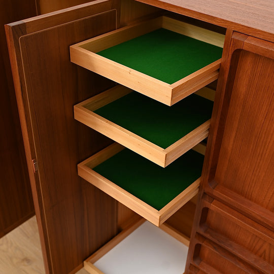 Mid Century Teak "Koben XL Bar Cabinet by Chiswell