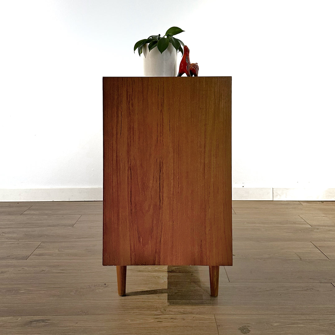 Mid Century Teak Dresser Drawers Sideboard by Parker 