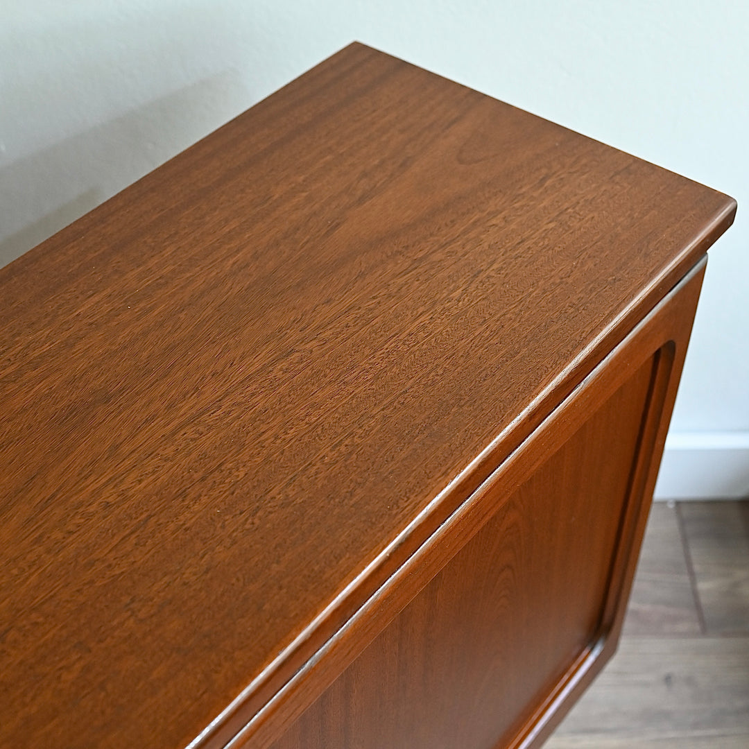 Mid Century Sideboard Bar Cabinet by Noblett