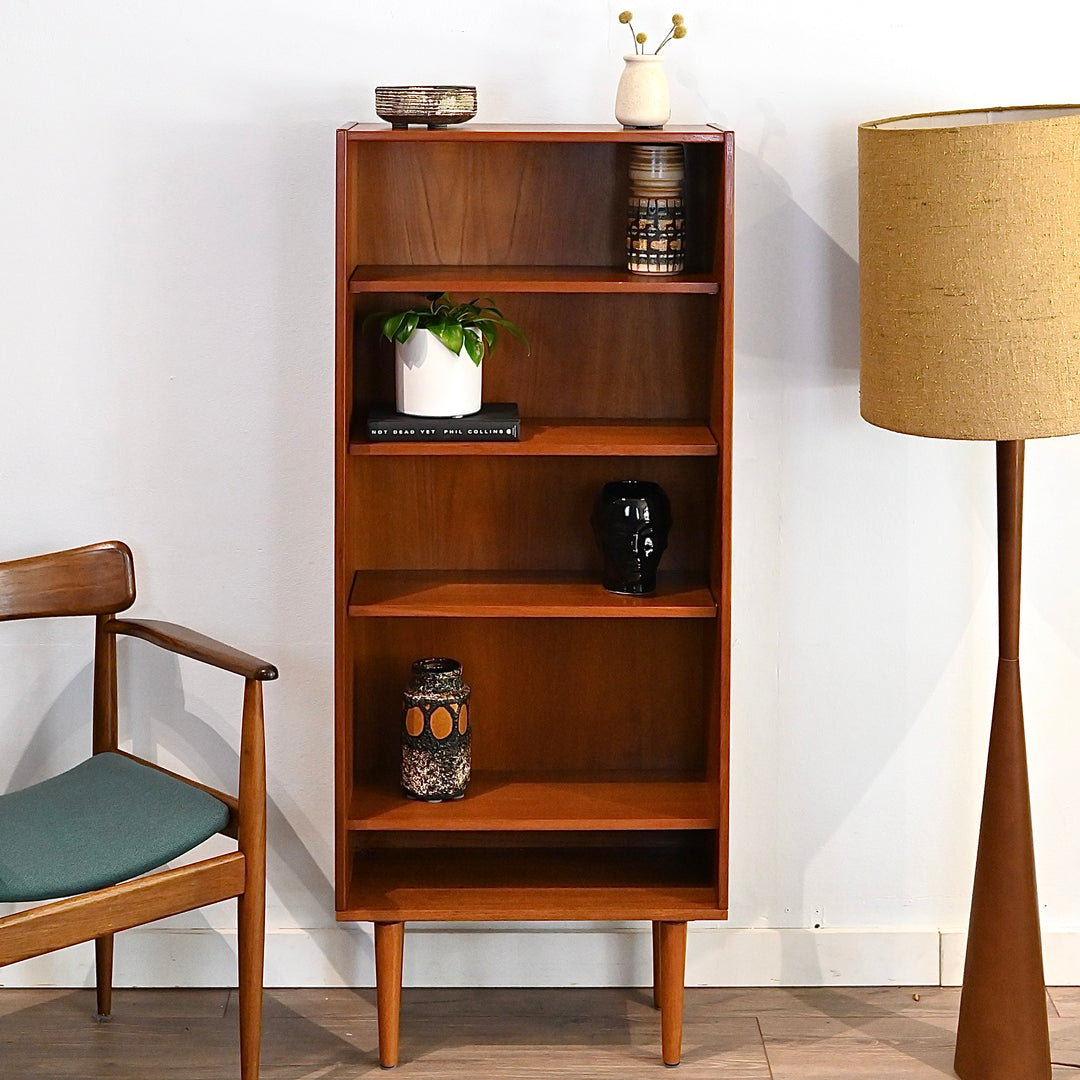 Parker Mid Century Teak Bookcase Bookshelf Storage