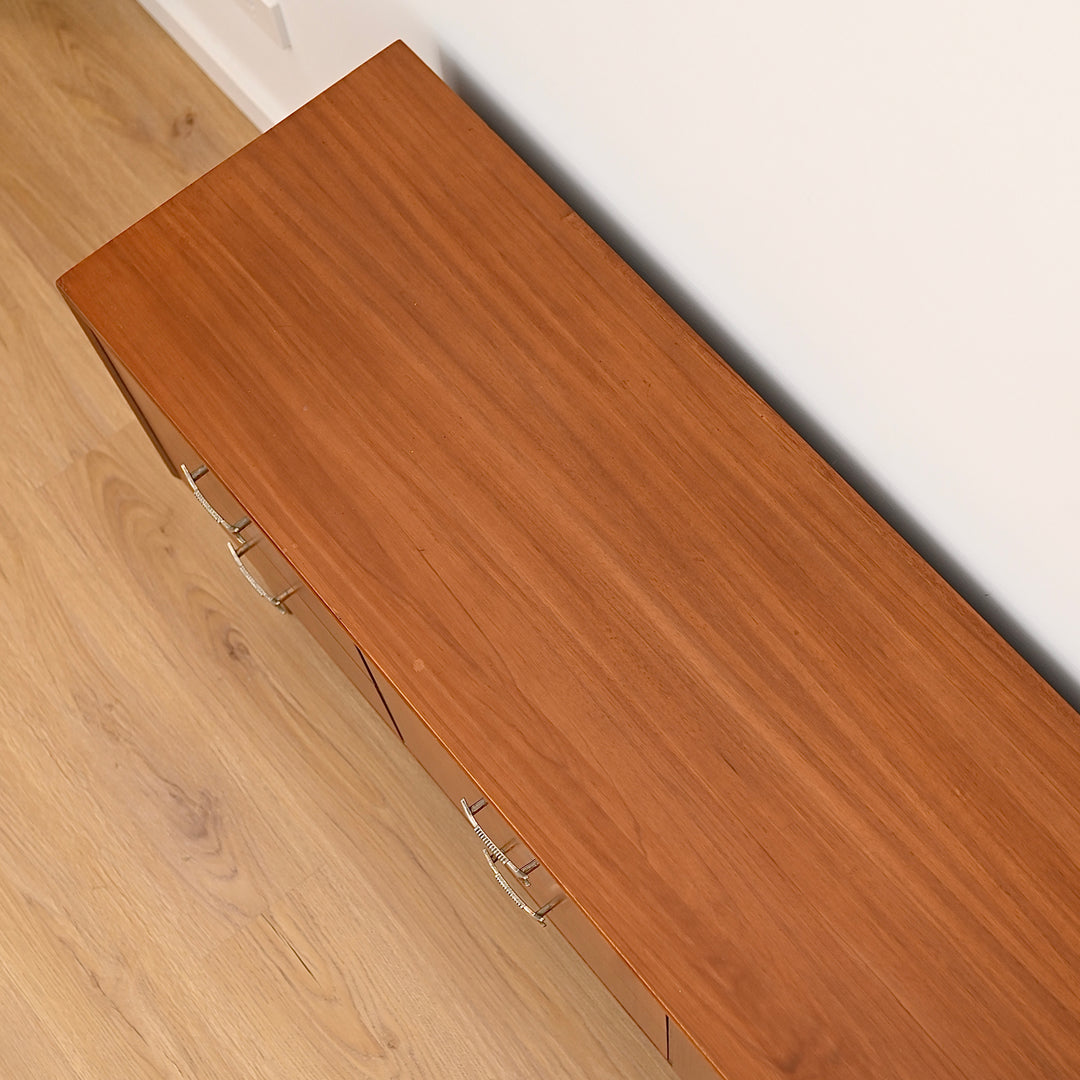 Mid Century Vintage 1960’s Teak Sideboard Dresser Drawers