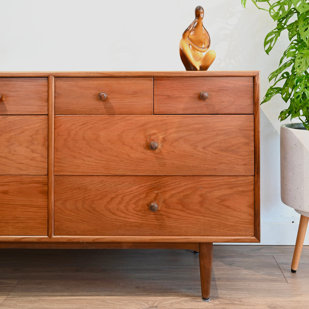 Mid Century Oak Sideboard Dresser Drawers