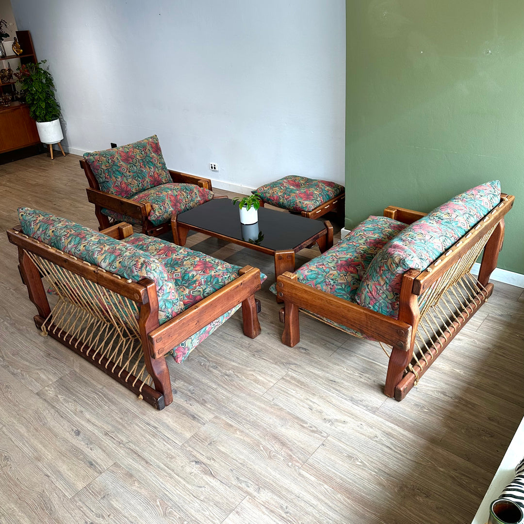 Mid Century Retro Lounge Suite