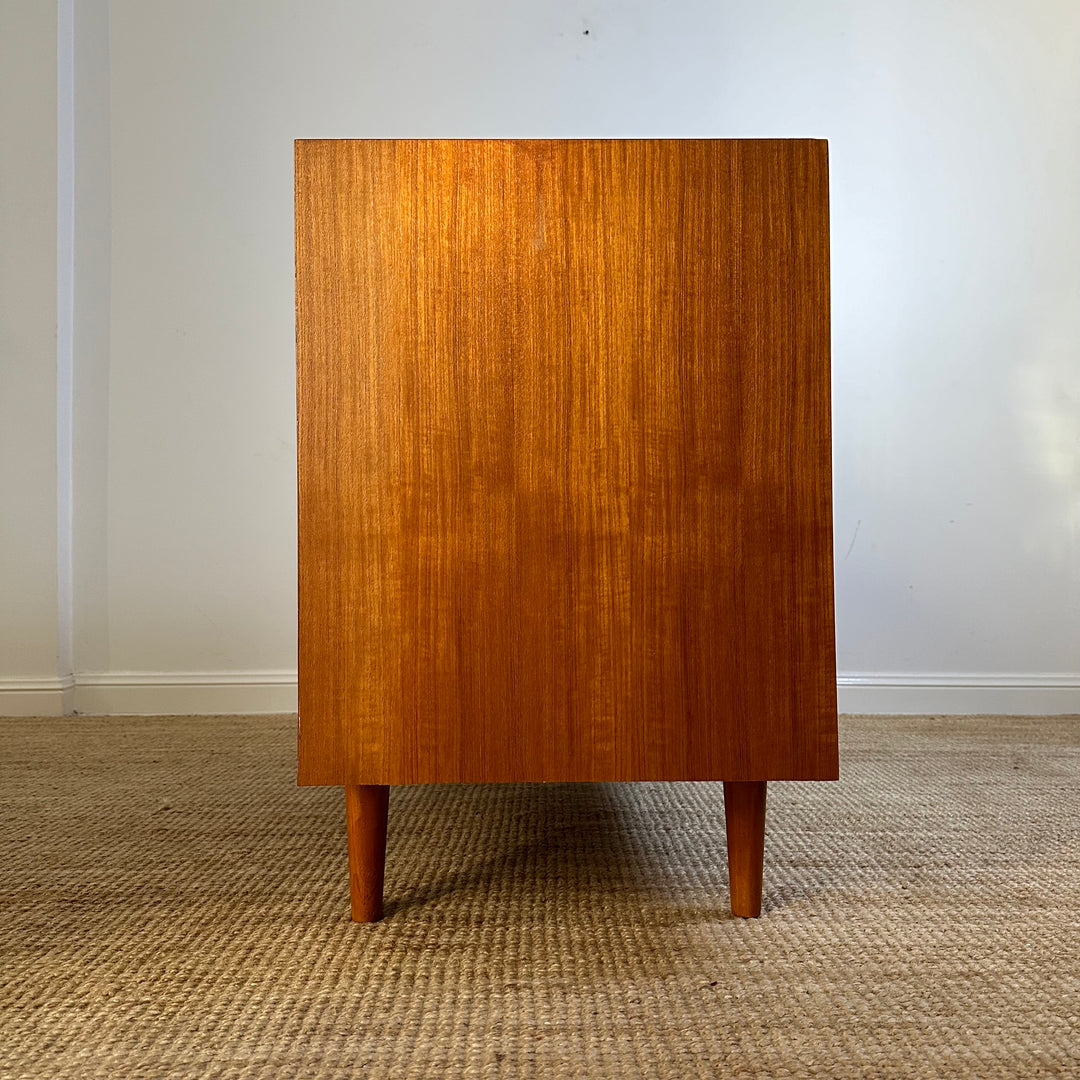 Mid Century Parker Teak LP cabinet sideboard display cabinet