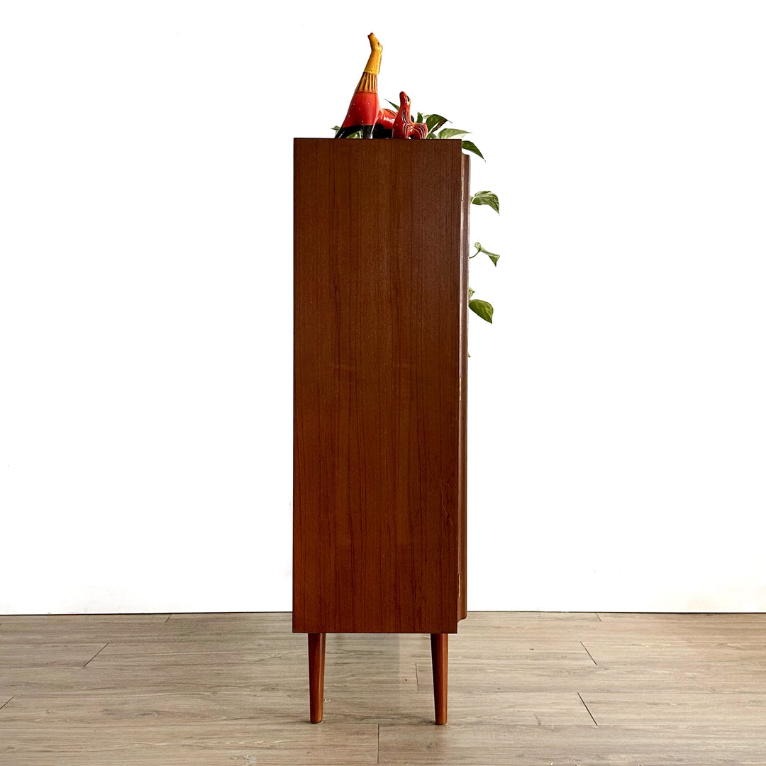 Mid Century Teak Sideboard Credenza Console by Chiswell