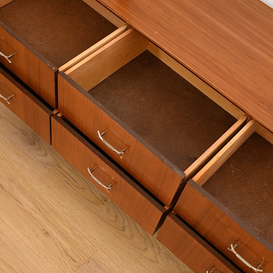 Mid Century Vintage 1960’s Teak Sideboard Dresser Drawers