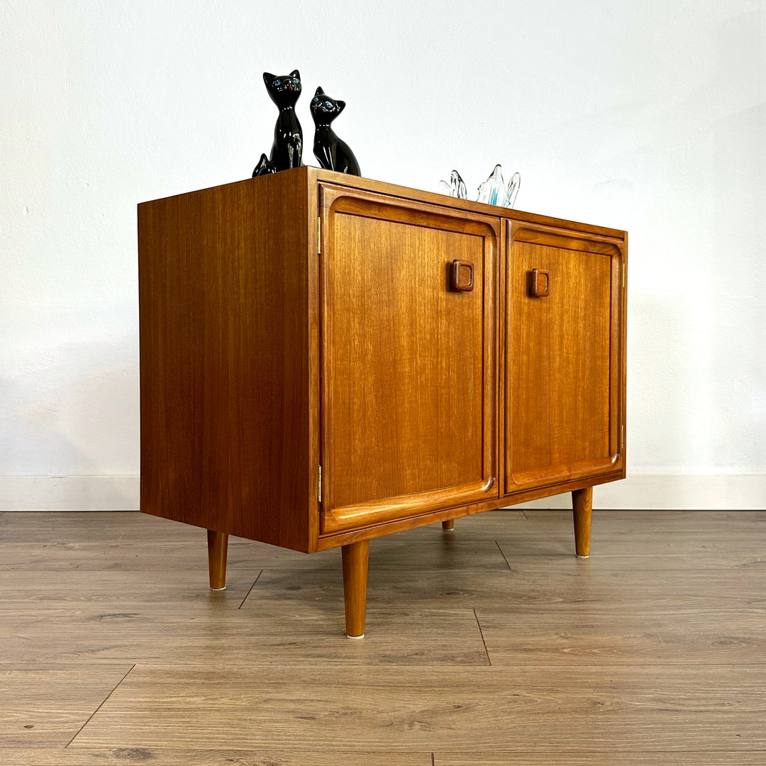 Mid Century Teak Parker Record Cabinet Sideboard