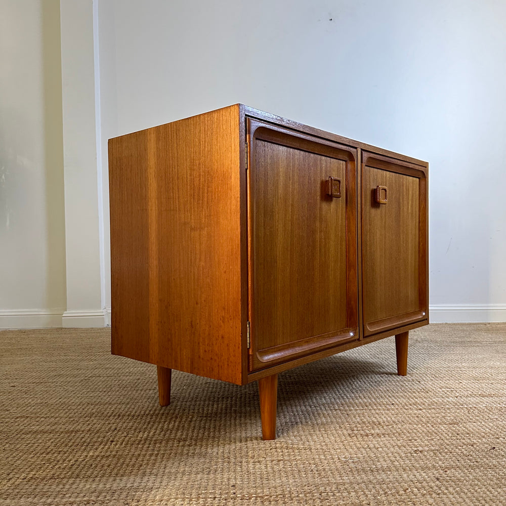 Mid Century Parker Teak LP cabinet sideboard display cabinet