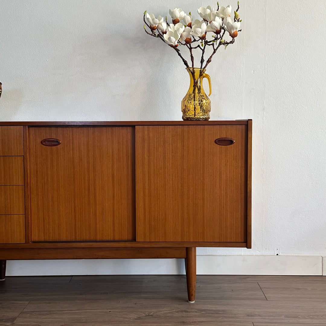 Mid Century Sideboard Buffet TV Unit by Elite