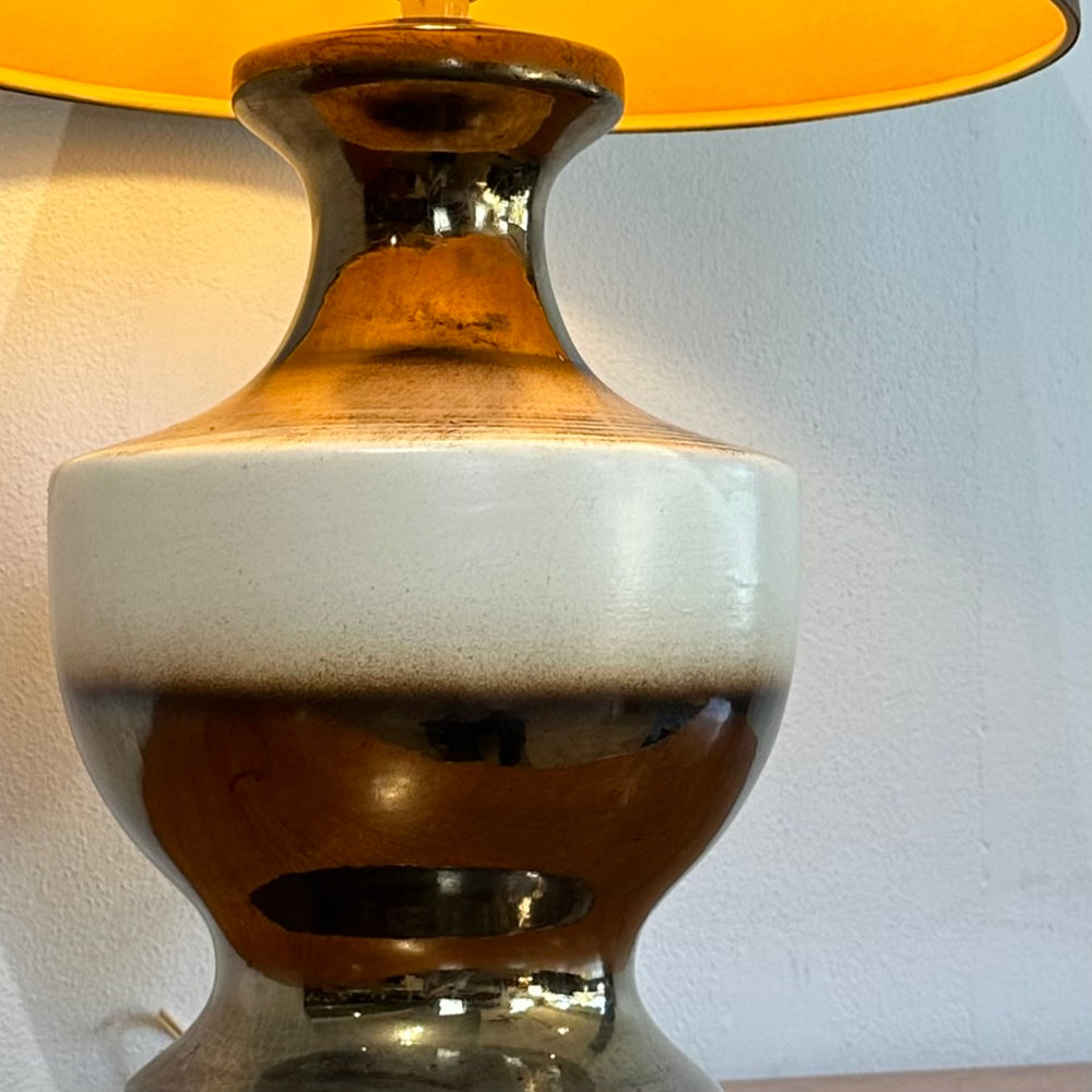 Pair of Mid Century Ceramic Ellis Style Table Lamps