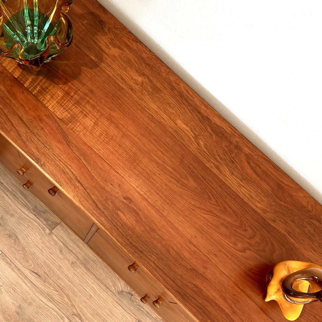 Mid Century Oak Sideboard Dresser Drawers