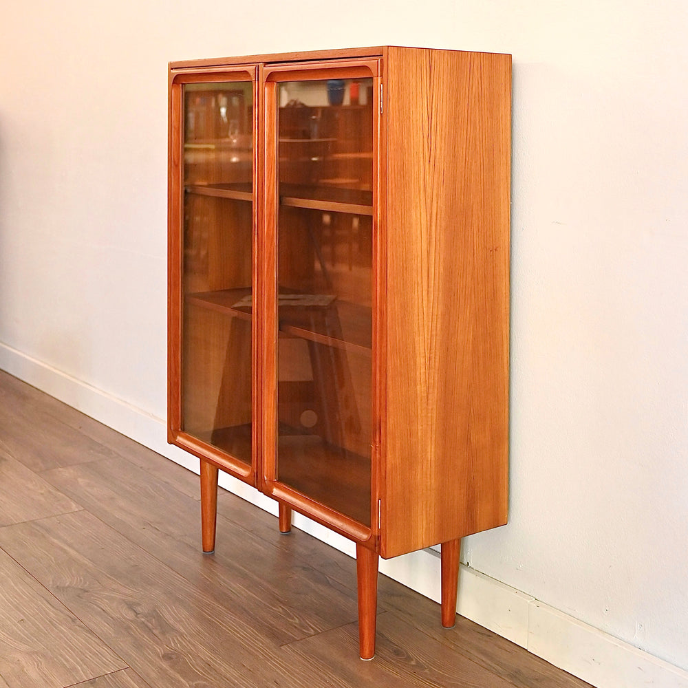 Parker Teak Mid Century Sideboard Display China Cabinet