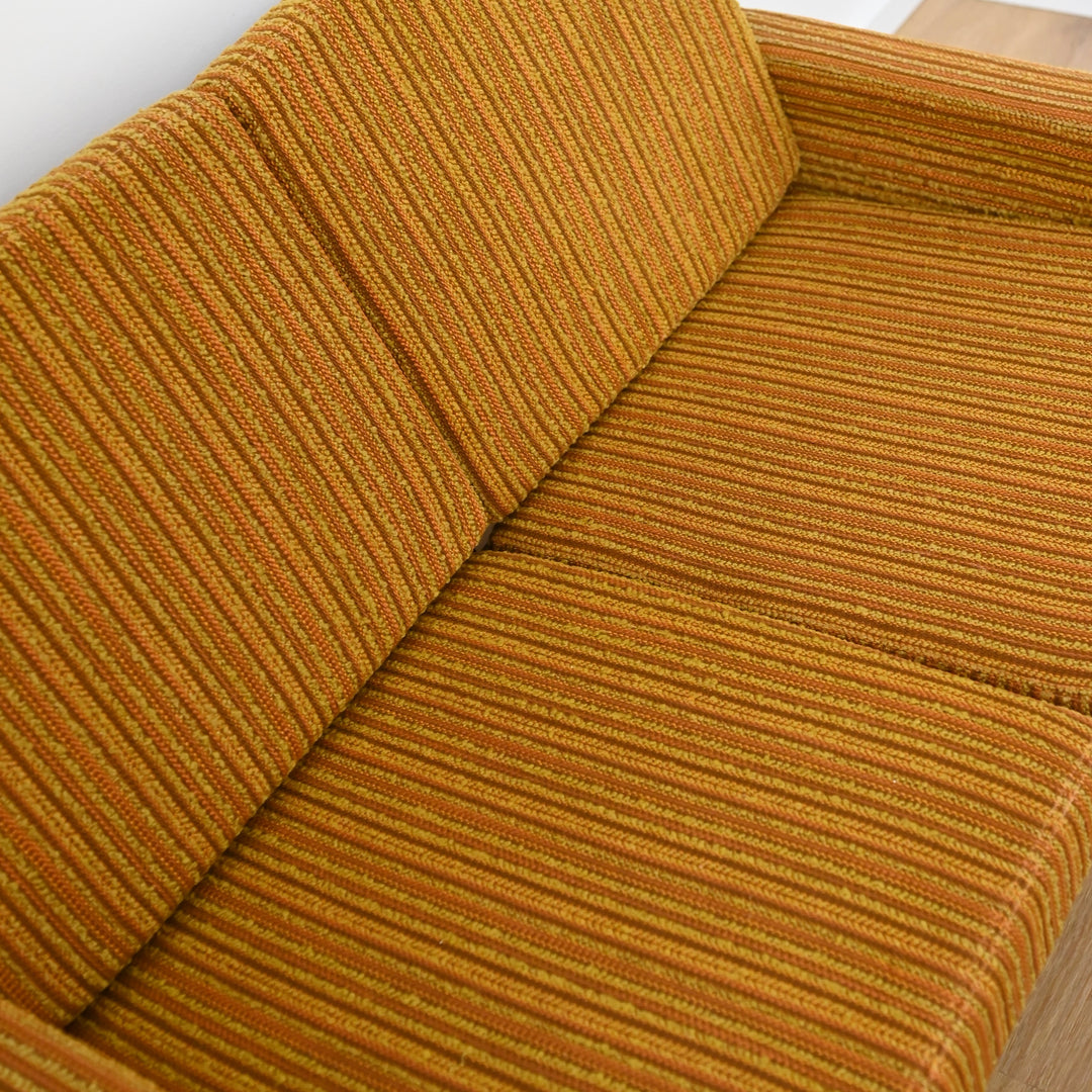 Rare Danish Deluxe "Rifka" Lounge Suite - Blackwood Frames and Original Mustard Upholstery