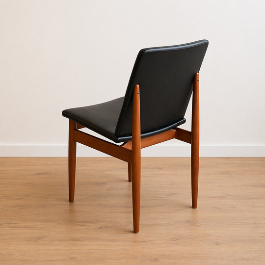 [PRE-ORDER – 20% DEPOSIT] 4x Parker Teak Mid Century 'Ballarat' Dining Chairs