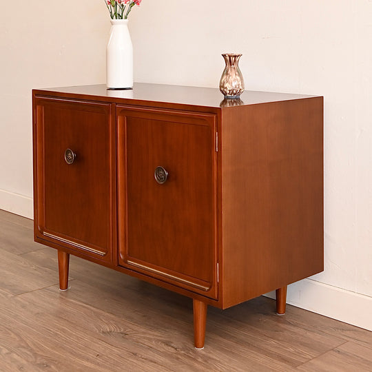 Parker Mid Century Walnut Sideboard LP Record Cabinet