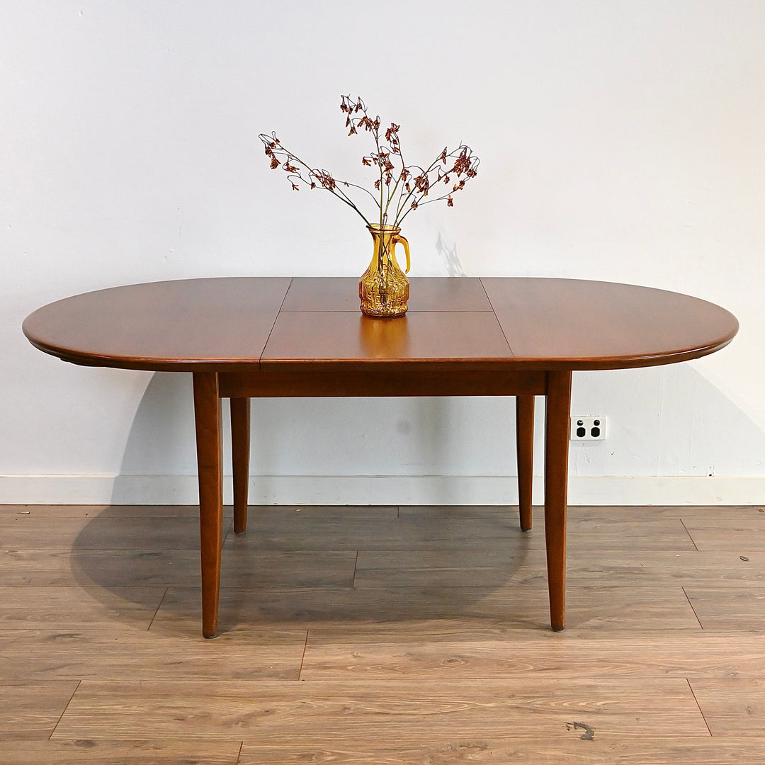 Mid Century Extendable Dining Table by Noblett