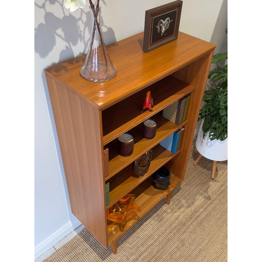 Mid Century Teak Bookshelf Bookcase Storage Shelving by Chiswell