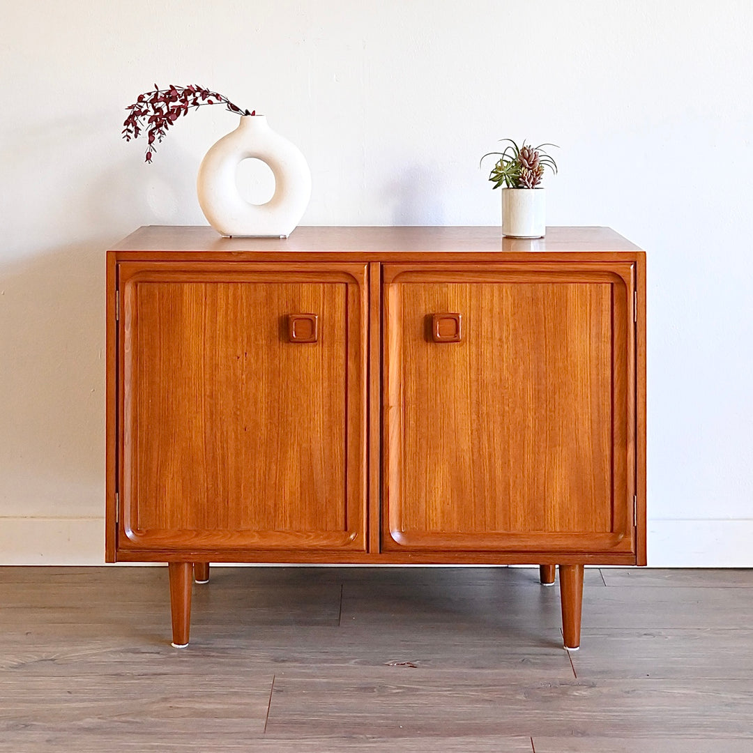 Parker Mid Century Teak Sideboard LP Record Cabinet