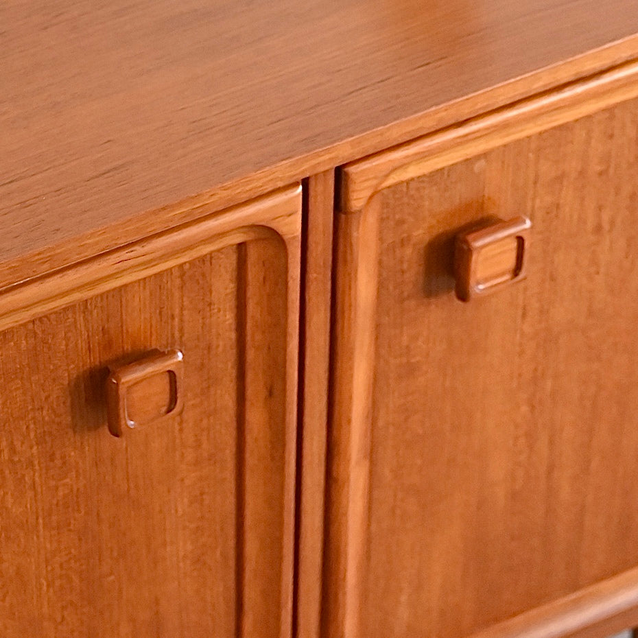 Parker Mid Century Teak Sideboard LP Record Cabinet