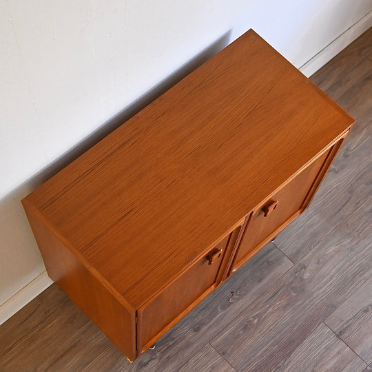 Parker Mid Century Teak Sideboard LP Record Cabinet