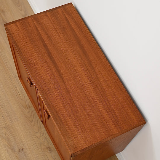 Mid Century Teak LP Record Cabinet by Parker