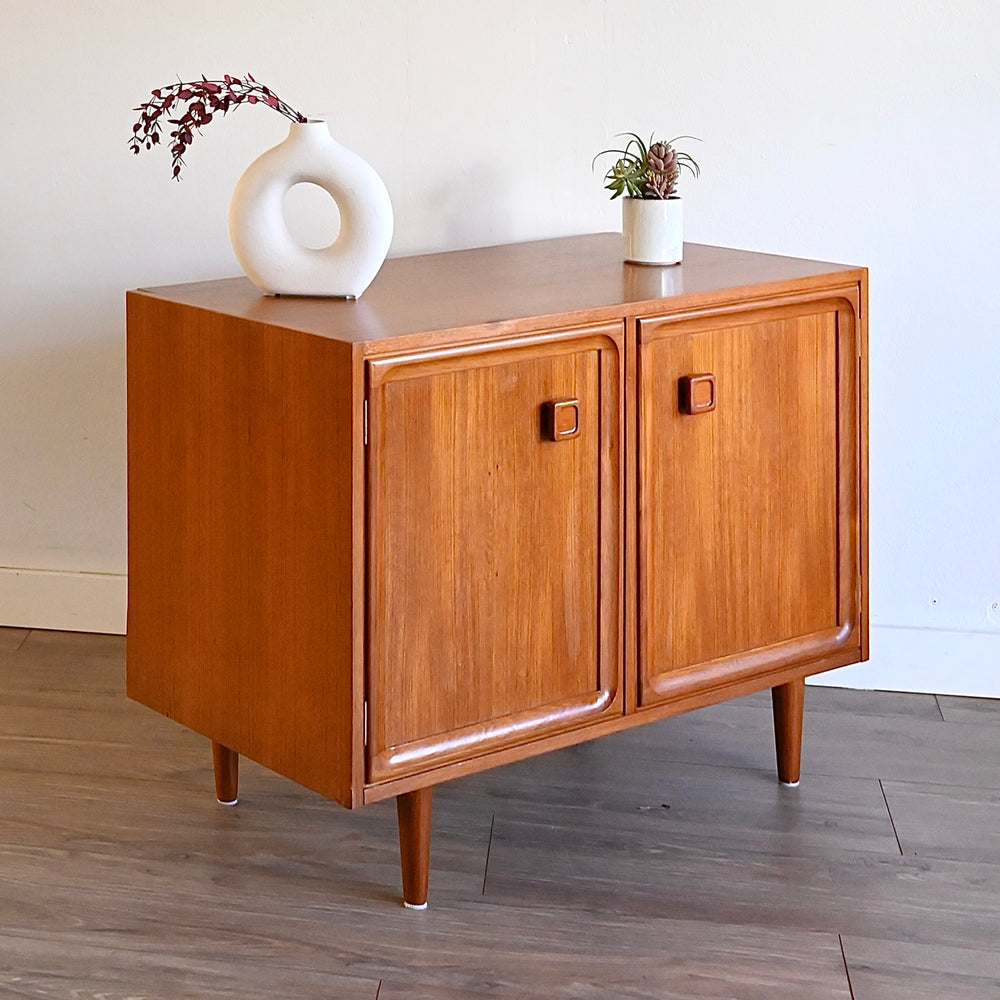 Parker Mid Century Teak Sideboard LP Record Cabinet