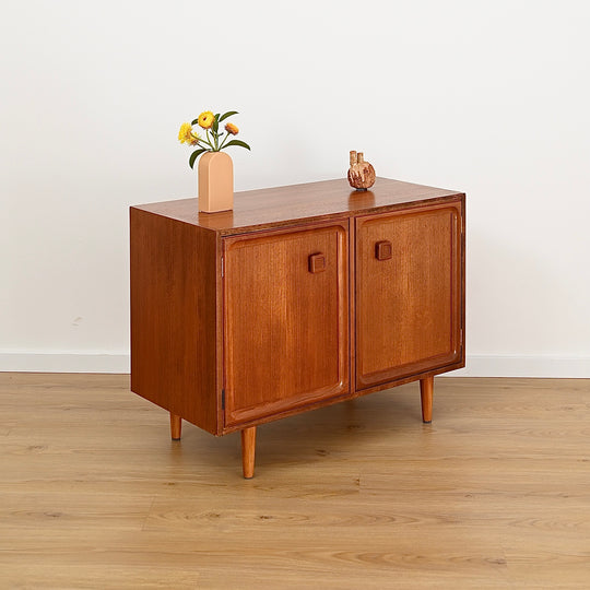 Mid Century Teak LP Record Cabinet by Parker