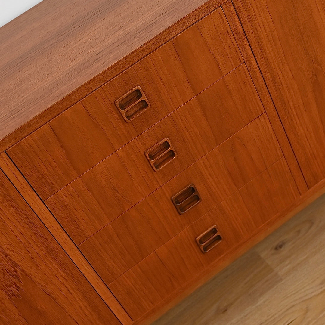 Mid-Century Teak Sideboard by Wrightbilt - Refinished