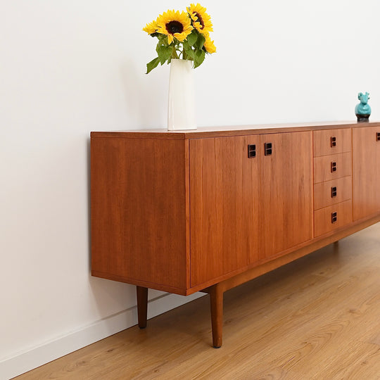 Mid-Century Teak Sideboard by Wrightbilt - Refinished
