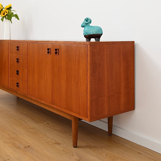 Mid-Century Teak Sideboard by Wrightbilt - Refinished