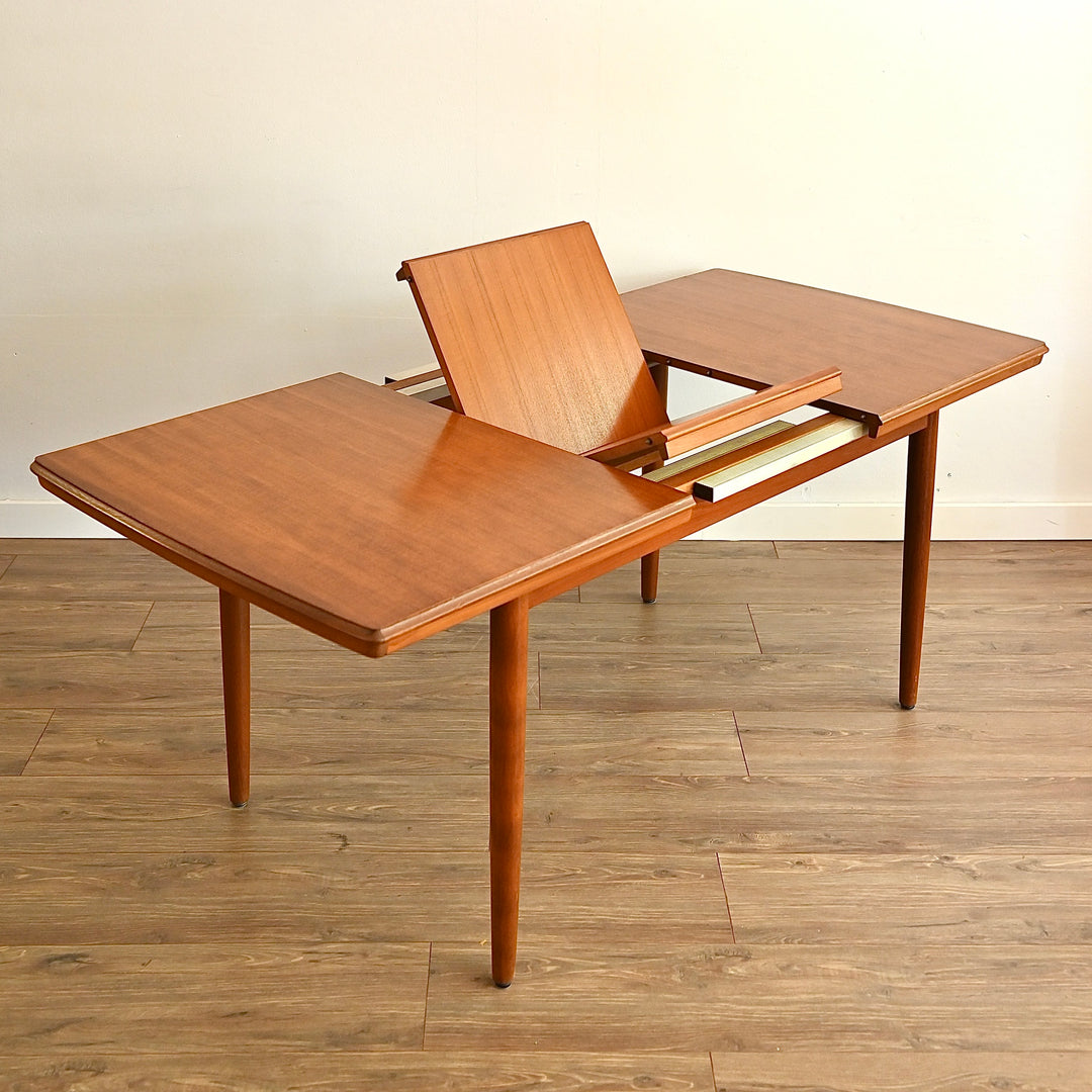 Mid Century Teak Extendable Dining Table by Chiswell