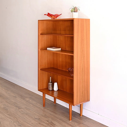 Mid Century Teak Parker Bookcase Bookshelf