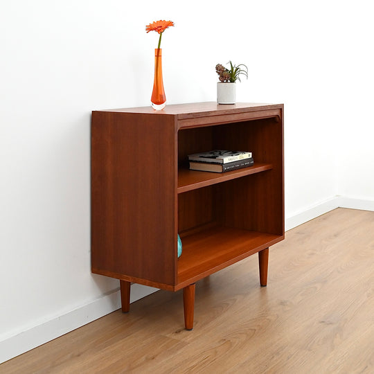 Mid Century Teak Sideboard LP Record Bookcase by Chiswell