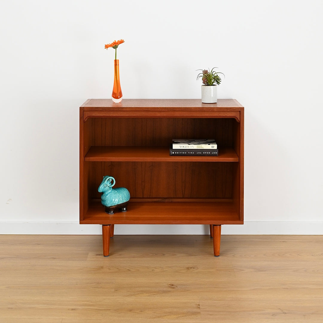 Mid Century Teak Sideboard LP Record Bookcase by Chiswell