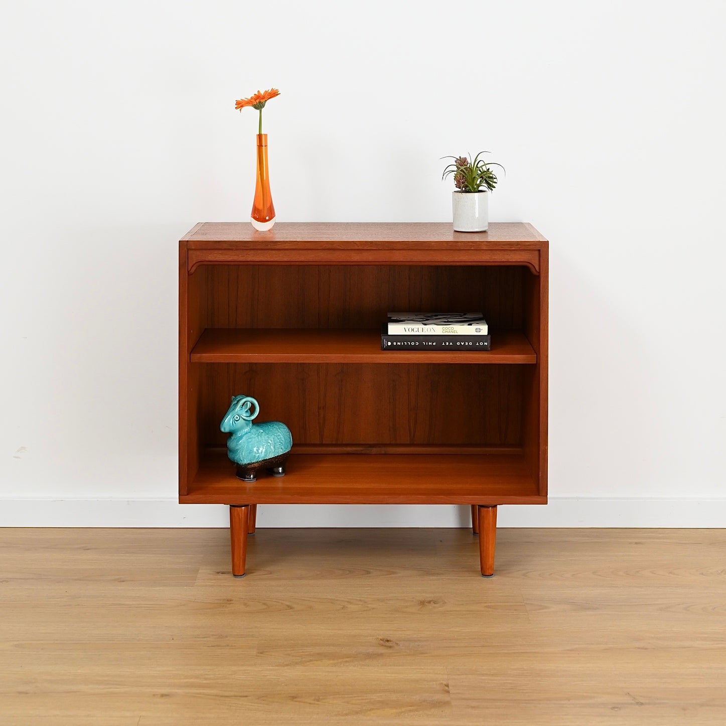 Mid Century Teak Sideboard LP Record Bookcase by Chiswell