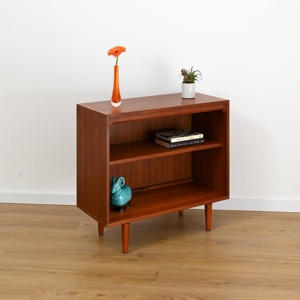 Mid Century Teak Sideboard LP Record Bookcase by Chiswell