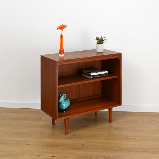 Mid Century Teak Sideboard LP Record Bookcase by Chiswell