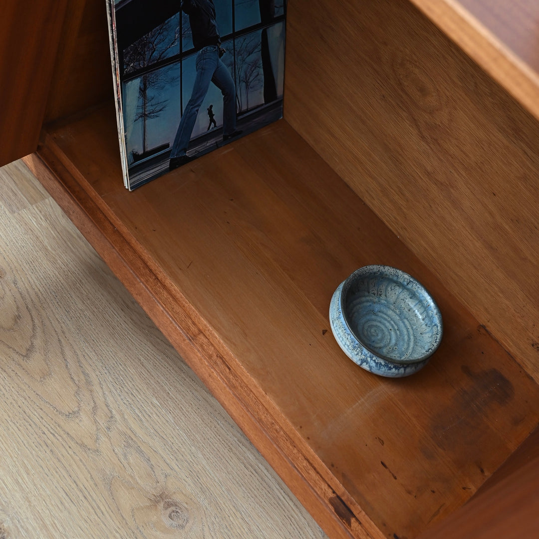 Mid Century Teak Cocktail Cabinet Sideboard